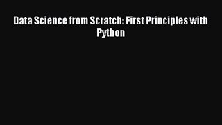 [PDF Download] Data Science from Scratch: First Principles with Python [PDF] Online