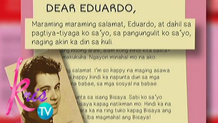 Kris TV: Annabelle's message to Eddie