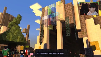 Minecraft: Story Mode Episode 1 The Order of the Stone Part 4 (FACECAM)