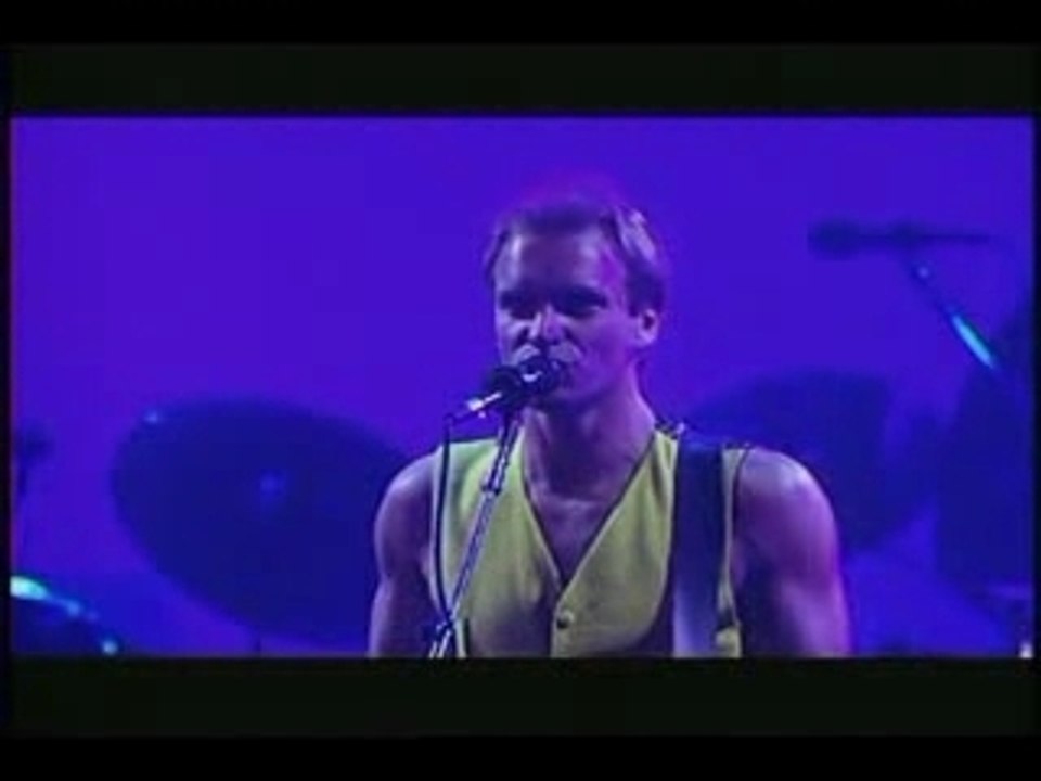 STING - WALKING ON THE MOON