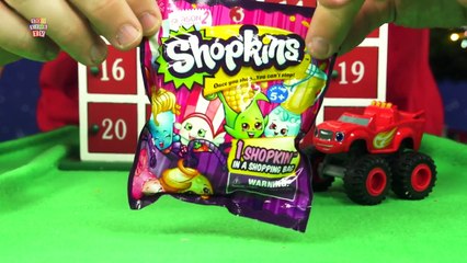 Surprise Christmas Toys Advent Calendar December 3rd Blaze From the Monster Machines Helps