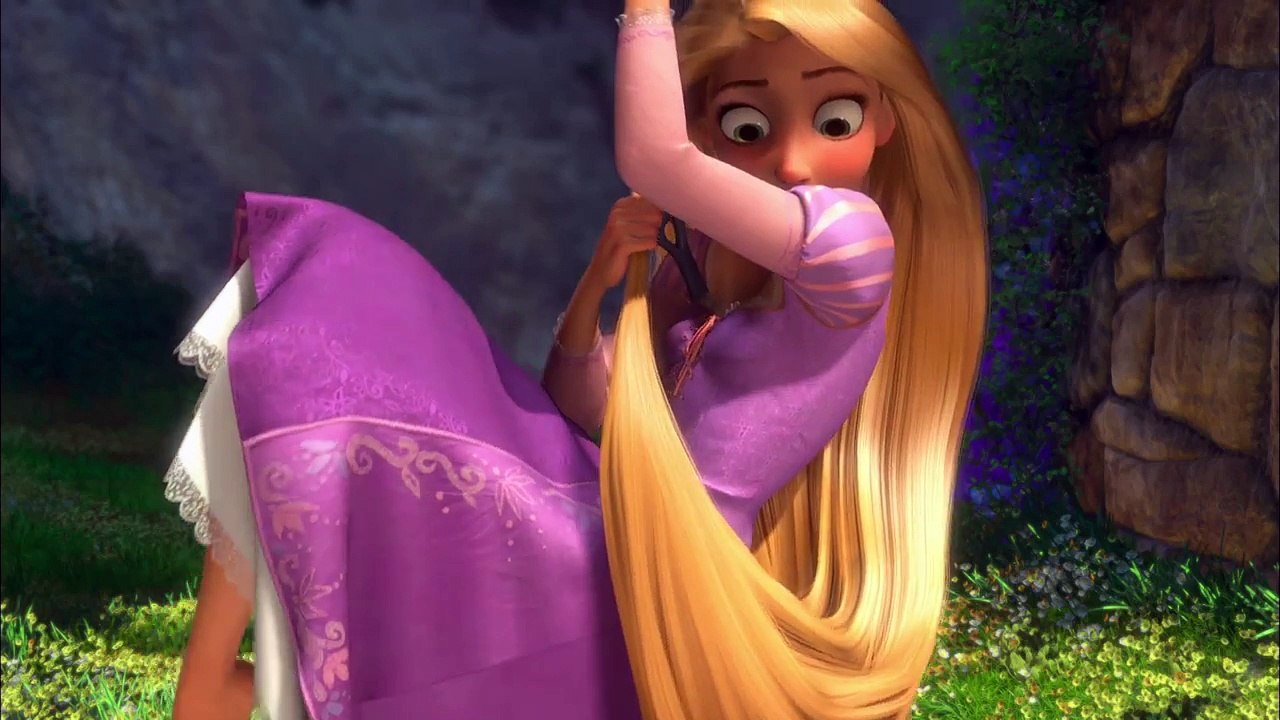 もえ様　ラプンツェル アニメーション 本編第1話 ラプンツェル ザ・シリーズ#1「髪のひみつ」｜動画