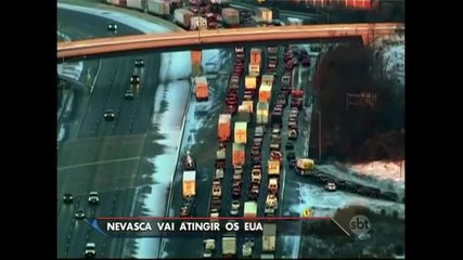 Estados Unidos se preparam para grande nevasca