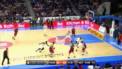 Euroligue - Le Barça gagne le Clasico au buzzer