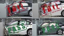 DEADLY CRASHES - Crash Tests Accident Car - IIHS