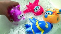 Super Wings 출동슈퍼윙스 신제품 장난감 mini Planes Squirt Bath Water Underwater Toys by Disney Collect