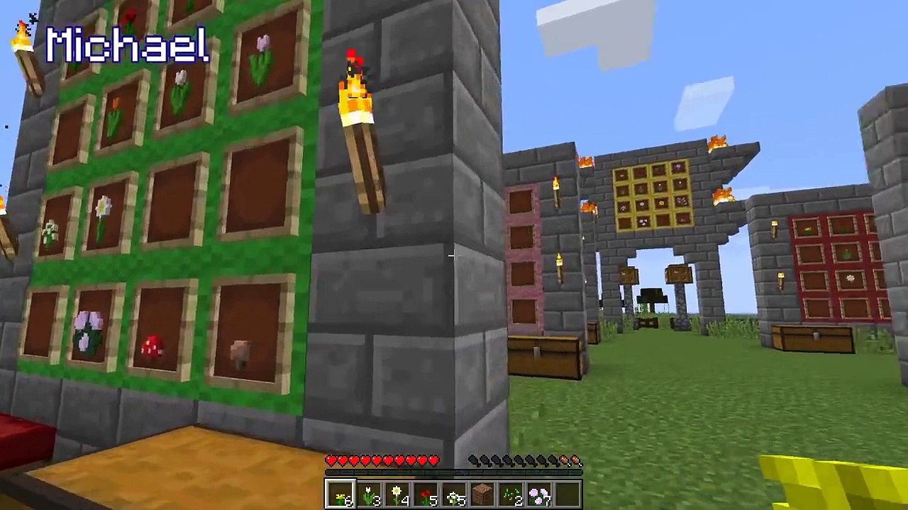 Lets Play Minecraft - Episode 188 - Flower Picking