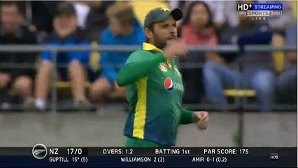 First Over Of Muhammad Amir 3rd T20