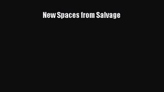 [PDF Download] New Spaces from Salvage [PDF] Online