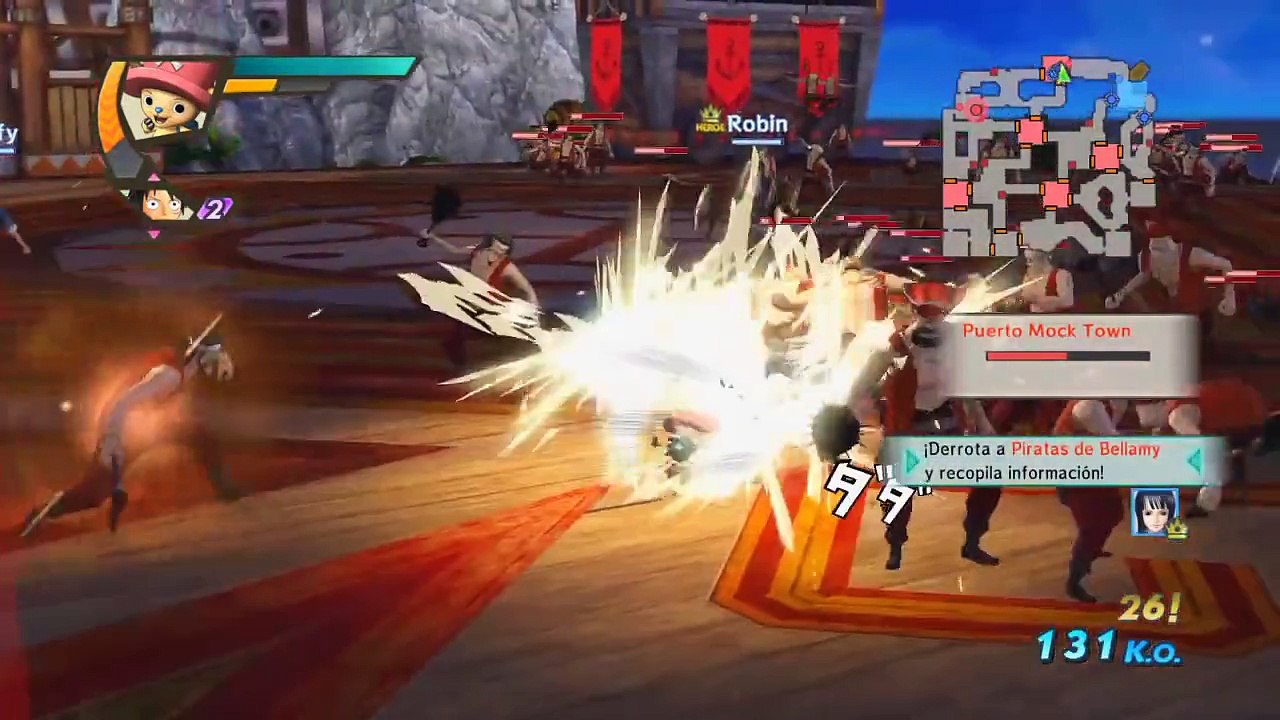 One Piece Pirate Warriors 3 : EL HOMBRE DE LOS 100 MILLONES DE BERIS ! - Que Pechotes Tiene Robin #