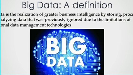 INTRODUCTION TO BIG DATA BY DALLAS TECHNOLOGIES