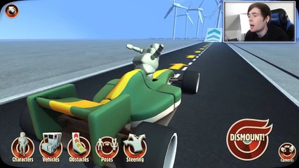 The Diamond Minecart: DanTDM - Turbo Dismount | FAT DIVA DAN!!