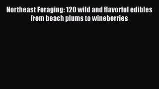Download Northeast Foraging: 120 wild and flavorful edibles from beach plums to wineberries