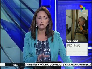 Trabajadores griegos rechazan reforma a sistema de pensiones