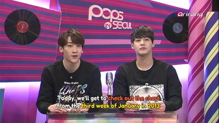 Ranking in the third week of January in 2013