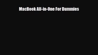 [PDF Download] MacBook All-in-One For Dummies [Download] Online