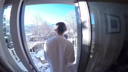 Quand un skieur pro se réveille le lundi matin