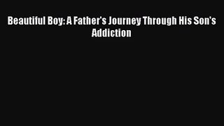 [PDF Download] Beautiful Boy: A Father's Journey Through His Son's Addiction [PDF] Full Ebook