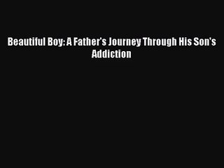 [PDF Download] Beautiful Boy: A Father's Journey Through His Son's Addiction [PDF] Full Ebook