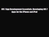 [PDF Download] iOS 7 App Development Essentials: Developing iOS 7 Apps for the iPhone and iPad