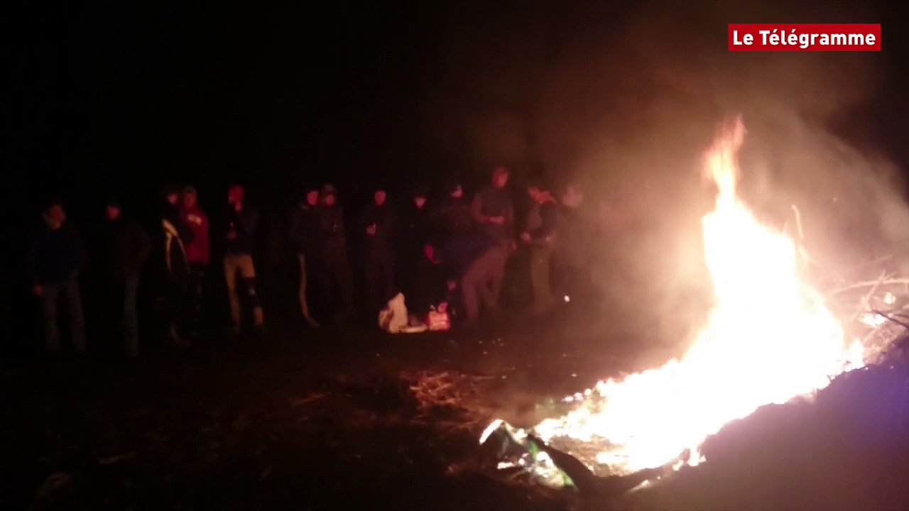 Plouisy (22). Les agriculteurs mobilisés une partie la nuit sur la RN12