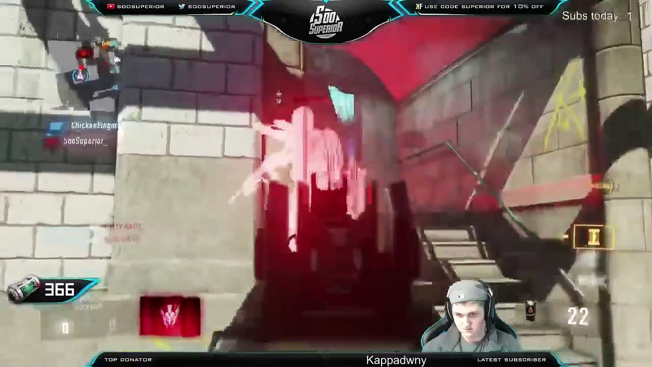 Ugly Nerd Smashes Head on Wall in RAGE at Call of Duty! (Advanced Warfare)