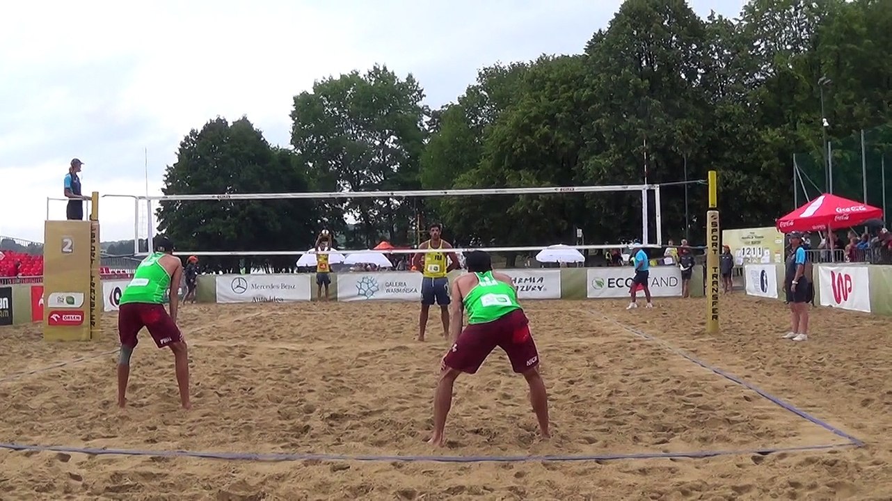 2 Dalhausser/Lucena USA vs SD 2-0 (22-20, 21-14)	0:42