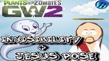 Plants Vs Zombies Garden Warfare 2 Glitch - Invisibility   Jesus Pose Slide!