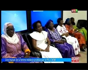 Une maison de la femme médecin promise par le Président Macky SALL à l'AFM