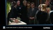 René Angélil mort : Les premières images de Céline Dion dévastée face au cercueil de son mari (Vidéo)