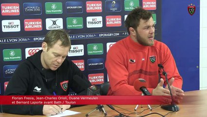 Avant-match Bath/Toulon - Duane Vermeulen