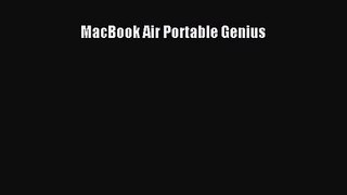 [PDF Download] MacBook Air Portable Genius [PDF] Online