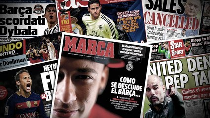 La folie Neymar s'empare de Madrid, le sacrifice inattendu de MU