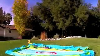 Little Tikes Rocky Mountain River Race and Slam N Curve Slide