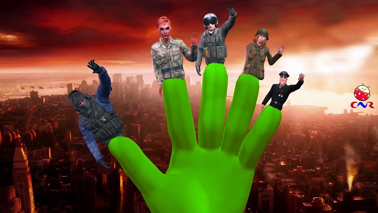 Soldier And Army Men Cartoons Singing Finger Family Nursery Rhymes For Children