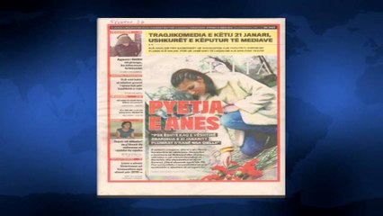 SHTYPI I DITES ME TITUJT KRYESORE TE GAZETAVE SHQIPTARE E PREMTE 22 JANAR 2016 LAJM