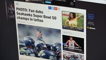 Seahawks Fan Removes _Super Bowl 50 Champs_ Tattoo That Went Viral After Bullied Online