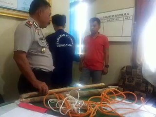 Iwan Begal Tetangganya Sendiri dengan Membentangkan Tali