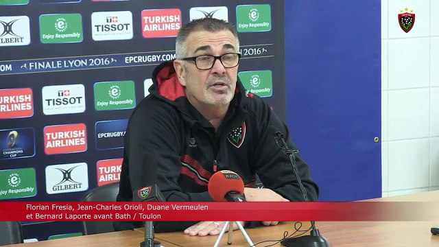 Avant-match Bath/Toulon - Jacques Delmas