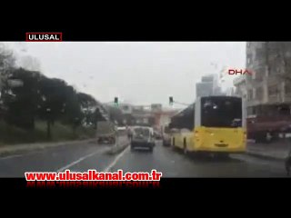 İstanbul'da beklenen kar yağışı başladı