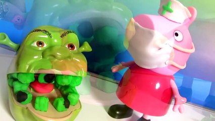 Play Doh Shrek 2 Rotten Root Canal Playset Dentist Dr Drill N Fill Play Dough Comparison t