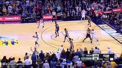 Danilo Gallinari Misses the Game-Winner - Grizzlies vs Nuggets - Jan 21, 2016 - NBA 2015-16 Season