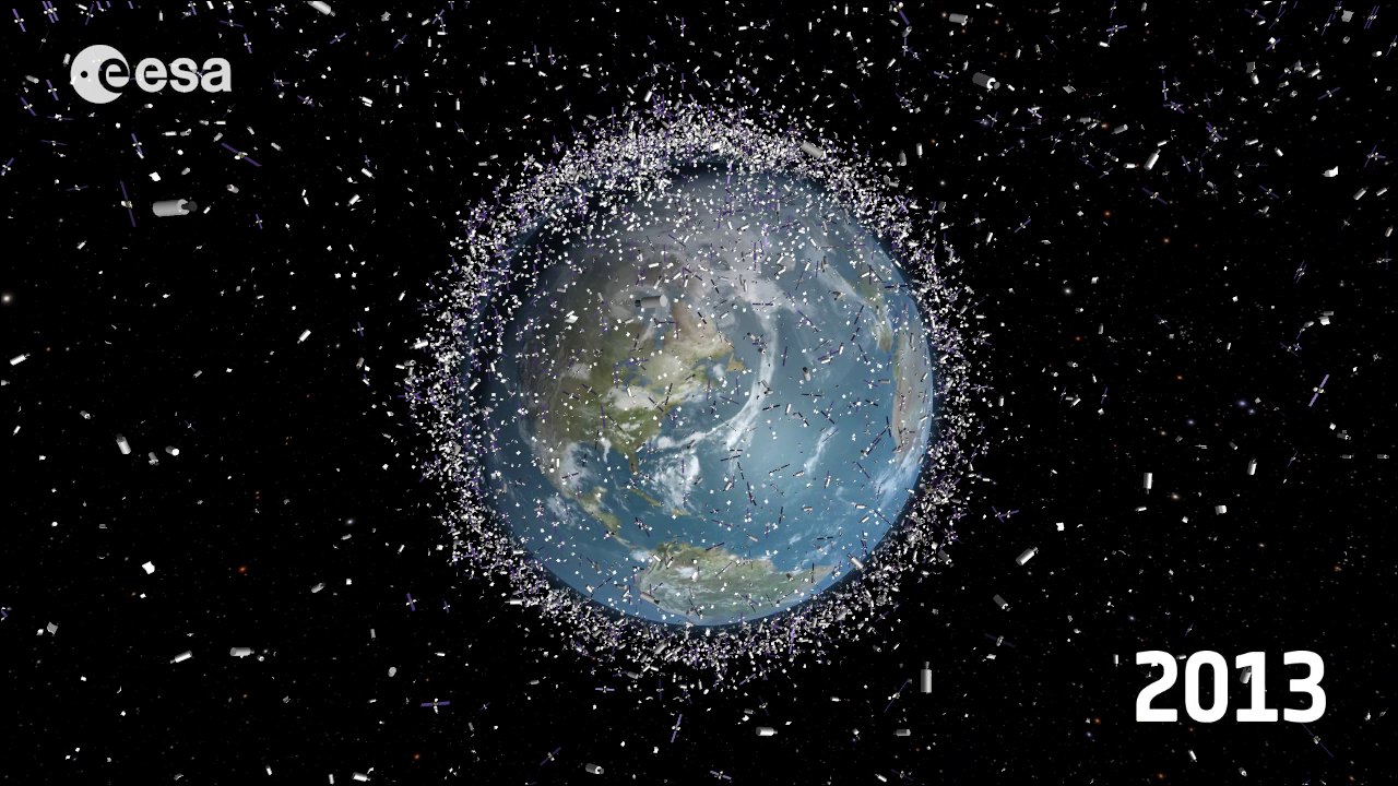 Space debris story (German)