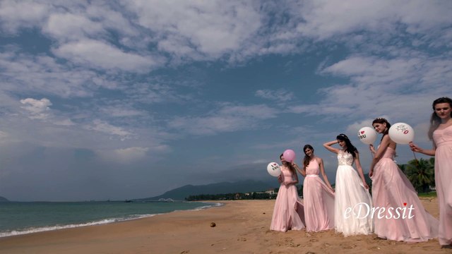 eDressit Pink Bridesmaid Dresses