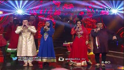 SITI BADRIAH Feat JUDIKA, RIDHO RHOMA, INDAH NEVER TARI & SAIPUL JAMIL [Boneka Cantik Dari India] Live A Night With Judika TRANS TV (21-01-2016)