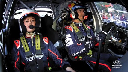 Katrina Patchett, copilote d'un jour en WRC