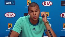 Jo-Wilfried Tsonga press conference | Australian Open 2016 (720p Full HD)