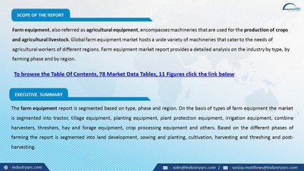 Global Farm Equipment Market Analysis Till 2020