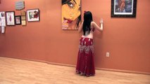 Belly Dance How to: Undulation Walk / Camel Move - Belly Dancing - with Neon