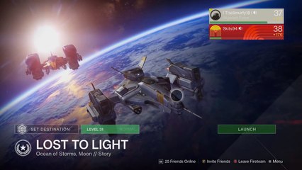 Destiny- "The Taken King" Mission 6 - Lost To Light (Co-op)